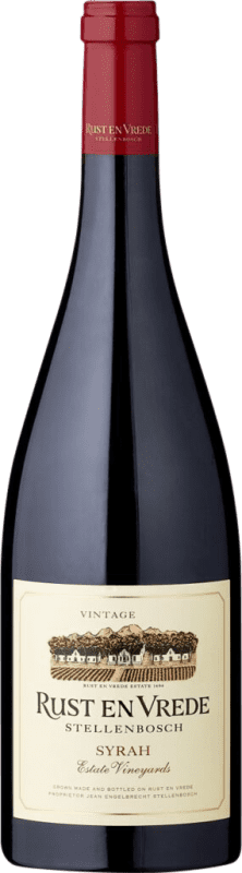 43,95 € Kostenloser Versand | Rotwein Rust en Vrede I.G. Stellenbosch Stellenbosch Südafrika Syrah 75 cl