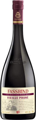 68,95 € Envío gratis | Orujo Aguardiente S. Fassbind Les Vieilles Barriques Vieille Prune Suiza Botella 70 cl