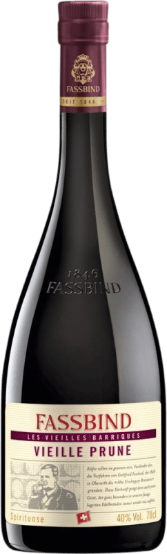 68,95 € Kostenloser Versand | Marc Edelbrände S. Fassbind Les Vieilles Barriques Vieille Prune Schweiz Flasche 70 cl