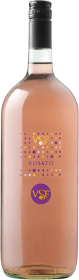 15,95 € Envío gratis | Vino rosado Sacchetto VSF Rosato I.G.T. Venezia Venecia Italia Nebbiolo, Pinot Blanco, Müller-Thurgau Botella Magnum 1,5 L