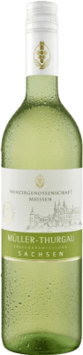 9,95 € Spedizione Gratuita | Vino Bianco Meissen Q.b.A. Sachsen Sachsen Germania Müller-Thurgau 75 cl