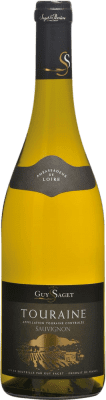 14,95 € Spedizione Gratuita | Vino bianco Saget La Perrière Guy A.O.C. Touraine Loire Francia Sauvignon Bianca Bottiglia 75 cl