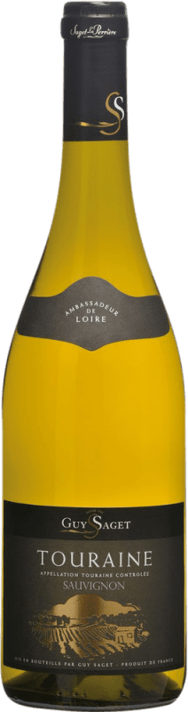 14,95 € Envoi gratuit | Vin blanc Saget La Perrière Guy A.O.C. Touraine Loire France Sauvignon Blanc Bouteille 75 cl