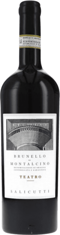 222,95 € Free Shipping | Red wine Salicutti Teatro D.O.C.G. Brunello di Montalcino Tuscany Italy Sangiovese Bottle 75 cl