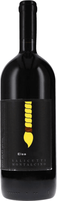 83,95 € Free Shipping | Red Wine Salicutti Elsa I.G.T. Toscana Tuscany Italy Sangiovese Magnum Bottle 1,5 L