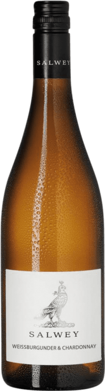 15,95 € Kostenloser Versand | Weißwein Salwey Weisser Burgunder & Chardonnay Trocken I.G. Baden Baden Deutschland Chardonnay, Pinot Blanc — Weißburgunder Flasche 75 cl