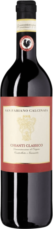 17,95 € 送料無料 | 赤ワイン San Fabiano Calcinaia D.O.C.G. Chianti イタリア Sangiovese ボトル 75 cl