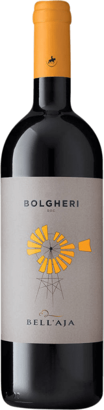 24,95 € Envío gratis | Vino tinto San Felice Bell'Aja D.O.C. Bolgheri Italia Merlot, Cabernet Sauvignon Botella 75 cl