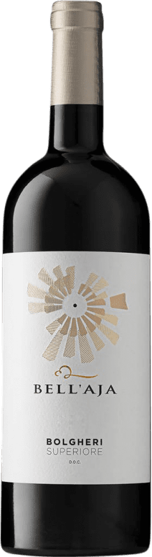 44,95 € Free Shipping | Red wine San Felice Bell'Aja Superiore D.O.C. Bolgheri Italy Merlot, Cabernet Sauvignon Bottle 75 cl