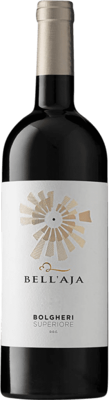 46,95 € Envío gratis | Vino tinto San Felice Bell'Aja Superiore D.O.C. Bolgheri Italia Merlot, Cabernet Sauvignon Botella 75 cl