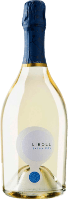 10,95 € 免费送货 | 白起泡酒 San Marzano Liboll Spumante Extra Dry 额外的干燥 I.G.T. Salento 意大利 Chardonnay, Fiano Minutolo, Bombino 瓶子 75 cl