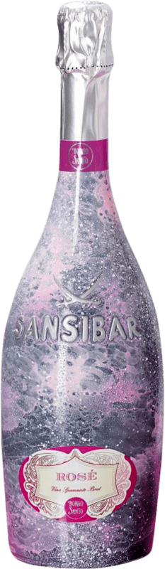 26,95 € Envio grátis | Espumante Rosé San Simone di Brisotto Only Sansibar Brut — Bruto Rosé I.G.T. Venezia Venecia Itália Garrafa 75 cl