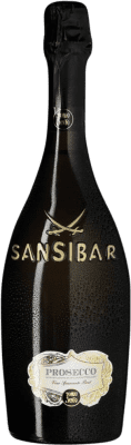 26,95 € Envio grátis | Espumante branco San Simone di Brisotto Only Sansibar Spumante Brut D.O.C. Prosecco Venecia Itália Prosecco Garrafa 75 cl