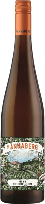 16,95 € Kostenloser Versand | Weißwein Sankt Annaberg 355 N.N. Q.b.A. Pfälz Pfälz Deutschland Riesling Flasche 75 cl