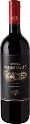 33,95 € 免费送货 | 红酒 Santa Cristina Le Maestrelle I.G.T. Toscana Marcas 意大利 Merlot, Sangiovese, Nebbiolo 瓶子 Magnum 1,5 L