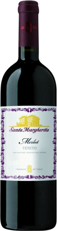 12,95 € Kostenloser Versand | Rotwein Santa Margherita I.G.T. Veneto Venetien Italien Merlot 75 cl