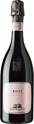 18,95 € Free Shipping | Rosé Sparkling Wine Santa Margherita Spumante Rosé Brut D.O.C. Prosecco Friuli-Venezia Giulia Italy Malbec, Glera Bottle 75 cl