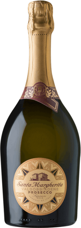 18,95 € 送料無料 | 白スパークリングワイン Santa Margherita Brut D.O.C.G. Prosecco di Valdobbiadene Superiore di Cartizze フリウリ - ヴェネツィアジュリア イタリア Glera ボトル 75 cl