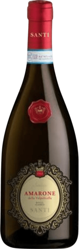 34,95 € 免费送货 | 红酒 Santi Santico Classico D.O.C.G. Amarone della Valpolicella Venecia 意大利 Nebbiolo, Corvina 瓶子 75 cl