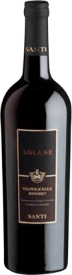 22,95 € 送料無料 | 赤ワイン Santi Solane Classico Superiore D.O.C. Valpolicella Ripasso Venecia イタリア Nebbiolo, Corvina ボトル 75 cl