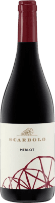 22,95 € Spedizione Gratuita | Vino rosso Scarbolo Campo del Viotto D.O.C. Friuli Friuli-Venezia Giulia Italia Merlot Bottiglia 75 cl