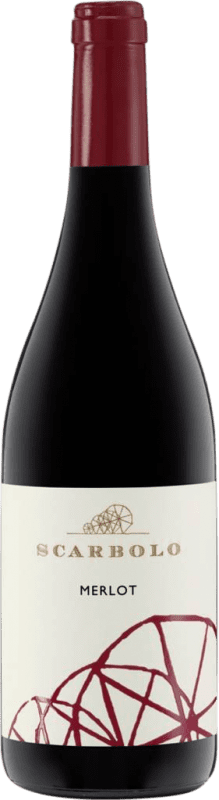 22,95 € Free Shipping | Red wine Scarbolo Campo del Viotto D.O.C. Friuli Friuli-Venezia Giulia Italy Merlot Bottle 75 cl