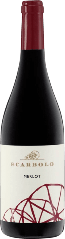 22,95 € Kostenloser Versand | Rotwein Scarbolo Campo del Viotto D.O.C. Friuli Friaul-Julisch Venetien Italien Merlot Flasche 75 cl