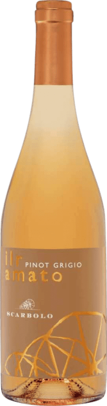 15,95 € Kostenloser Versand | Weißwein Scarbolo Il Ramato D.O.C. Friuli Friaul-Julisch Venetien Italien Grauburgunder Flasche 75 cl
