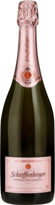 48,95 € Бесплатная доставка | Розовое игристое Scharffenberger Excellence Sparkling Rosé брют I.G. California Калифорния Соединенные Штаты Pinot Black, Chardonnay бутылка 75 cl