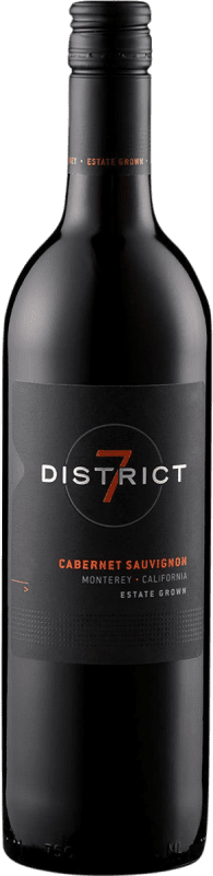 23,95 € Kostenloser Versand | Rotwein Scheid District 7 I.G. California Kalifornien Vereinigte Staaten Cabernet Sauvignon Flasche 75 cl