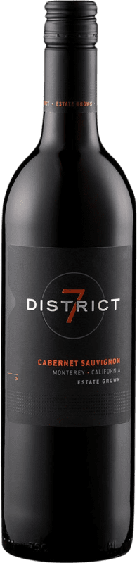 17,95 € Envio grátis | Vinho tinto Scheid District 7 I.G. California California Estados Unidos Cabernet Sauvignon Garrafa 75 cl