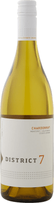 23,95 € Kostenloser Versand | Weißwein Scheid District 7 I.G. California Kalifornien Vereinigte Staaten Chardonnay Flasche 75 cl