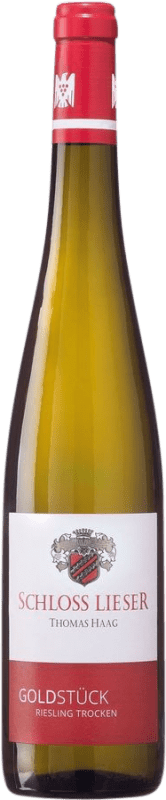 29,95 € Envio grátis | Vinho branco Schloss Lieser Piesporter Goldstück Seco Q.b.A. Mosel Mosel Alemanha Riesling Garrafa 75 cl