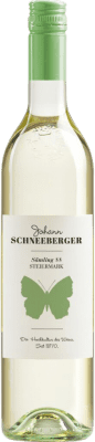 34,95 € 免费送货 | 白酒 Schneeberger Sämling 88 D.A.C. Südsteiermark Estiria 奥地利 Scheurebe 瓶子 75 cl