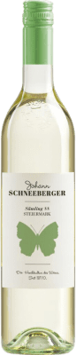 13,95 € Envío gratis | Vino blanco Schneeberger Sämling 88 D.A.C. Südsteiermark Estiria Austria Scheurebe Botella 75 cl