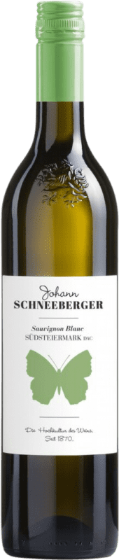 17,95 € Envío gratis | Vino blanco Schneeberger D.A.C. Südsteiermark Estiria Austria Sauvignon Blanca Botella 75 cl