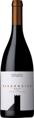 36,95 € Spedizione Gratuita | Vino Rosso Schreckbichl Siebeneich Riserva D.O.C. Südtirol Alto Adige Tirol del Sur Italia Merlot 75 cl