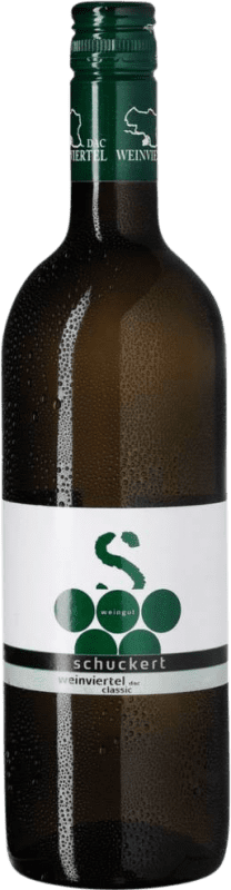 10,95 € Envío gratis | Vino blanco Schuckert Classic D.A.C. Weinviertel Niederösterreich Austria Grüner Veltliner Botella 75 cl