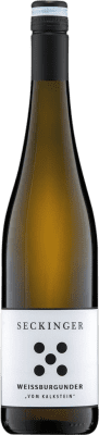 9,95 € Spedizione Gratuita | Vino bianco Seckinger Q.b.A. Pfälz PFALZ Germania Pinot Bianco Bottiglia 75 cl