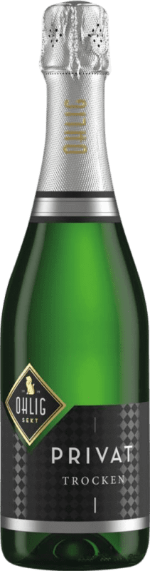 12,95 € 送料無料 | 白スパークリングワイン Sektkellerei Ohlig Privatsekt Jahrgangssekt ドライ ドイツ ボトル 75 cl