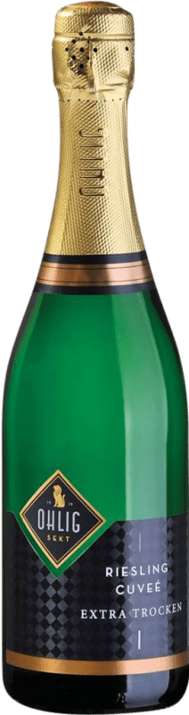 10,95 € Envoi gratuit | Vin Mousseux Blanc Sektkellerei Ohlig Deutscher Extra Trocken — Extra-Sec Cuvée Allemagne Riesling Bouteille 75 cl