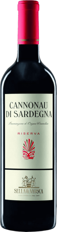 18,95 € Free Shipping | Red wine Sella e Mosca Reserve D.O.C. Cannonau di Sardegna Cerdeña Italy Cannonau Bottle 75 cl