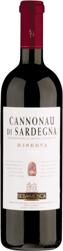 28,95 € Envío gratis | Vino tinto Sella e Mosca Reserva D.O.C. Cannonau di Sardegna Cerdeña Italia Cannonau Botella Magnum 1,5 L
