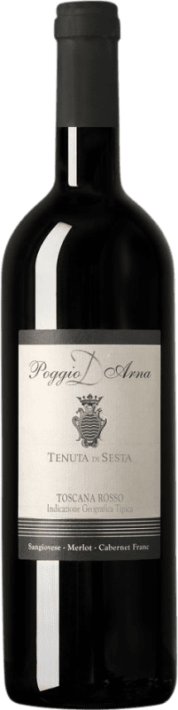 19,95 € Envoi gratuit | Vin Rouge Villa a Sesta Poggio d'Arna I.G.T. Toscana Toscane Italie Merlot, Sangiovese, Cabernet Franc Bouteille 75 cl