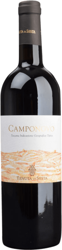 13,95 € Бесплатная доставка | Красное вино Villa a Sesta Camponovo Rosso I.G.T. Toscana Тоскана Италия Sangiovese, Canaiolo бутылка 75 cl