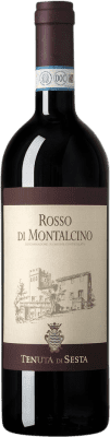 44,95 € Free Shipping | Red wine Villa a Sesta D.O.C. Rosso di Montalcino Tuscany Italy Sangiovese Grosso Bottle 75 cl