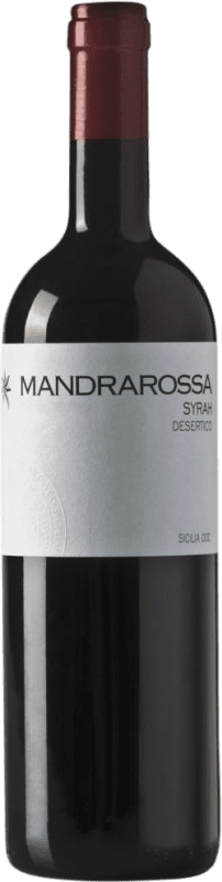 12,95 € 免费送货 | 红酒 Mandrarossa Desertico Rosso D.O.C. Sicilia 西西里岛 意大利 Syrah 瓶子 75 cl