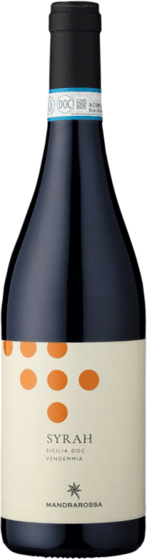 15,95 € 免费送货 | 红葡萄酒 Mandrarossa Desertico D.O.C. Sicilia 西西里岛 意大利 Syrah — 西拉 75 cl