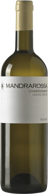 11,95 € Бесплатная доставка | Белое вино Mandrarossa Laguna Secca Bianco D.O.C. Sicilia Сицилия Италия Chardonnay бутылка 75 cl