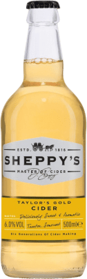 6,95 € Free Shipping | Cider Sheppy's Taylor's Gold Single Variety Apple Somerset United Kingdom Medium Bottle 50 cl